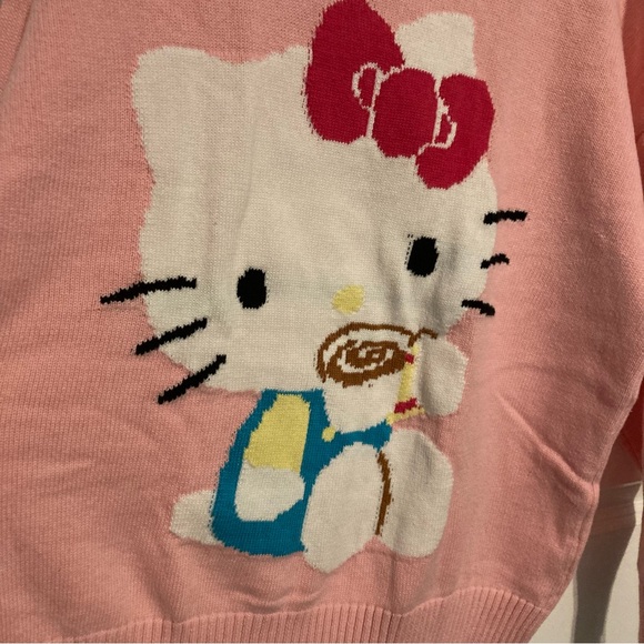 Hello Kitty Coffee Sweater - Picture 2 of 4